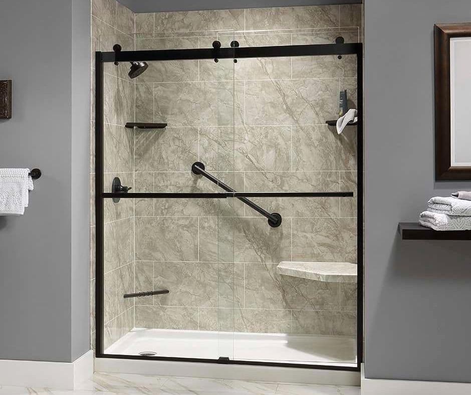 Napoli-Marble-Roman-Block-Etched-Walls-NM-Hex-Seat-White-Shower shower